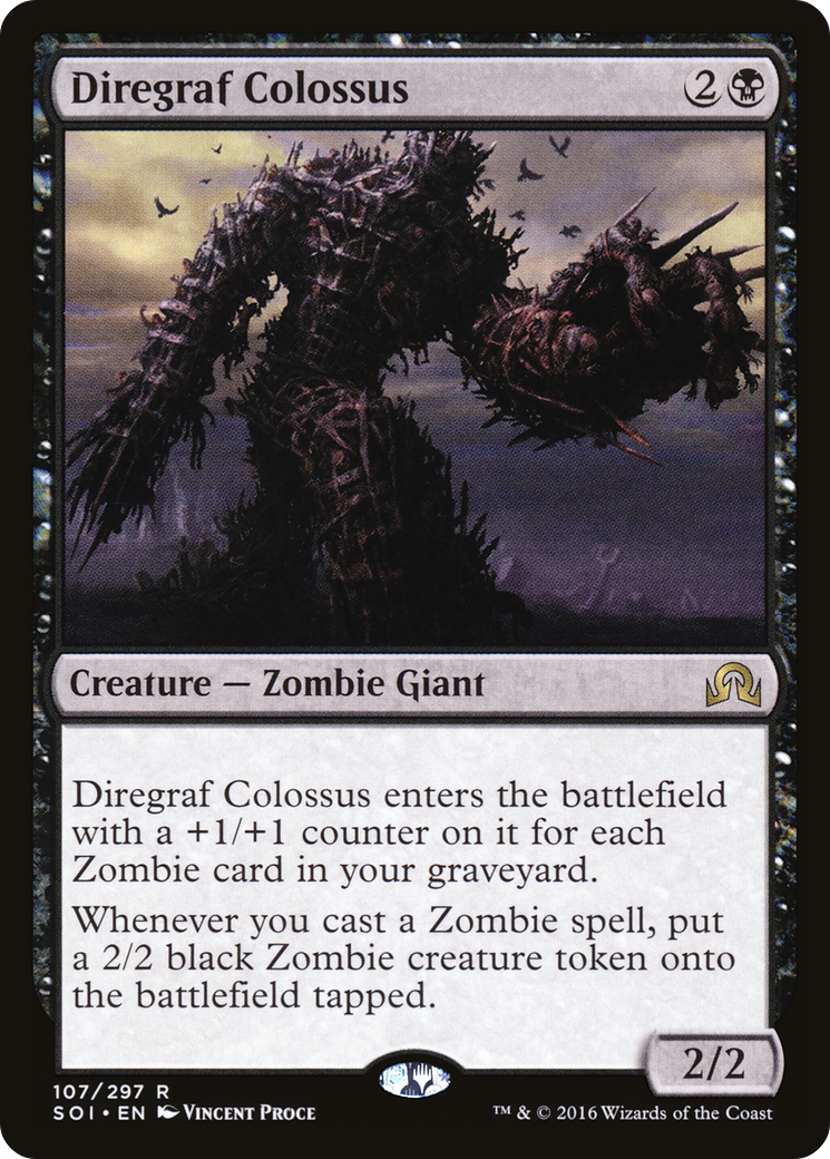 Diregraf Colossus (SOI-107) [Shadows over Innistrad] Foil