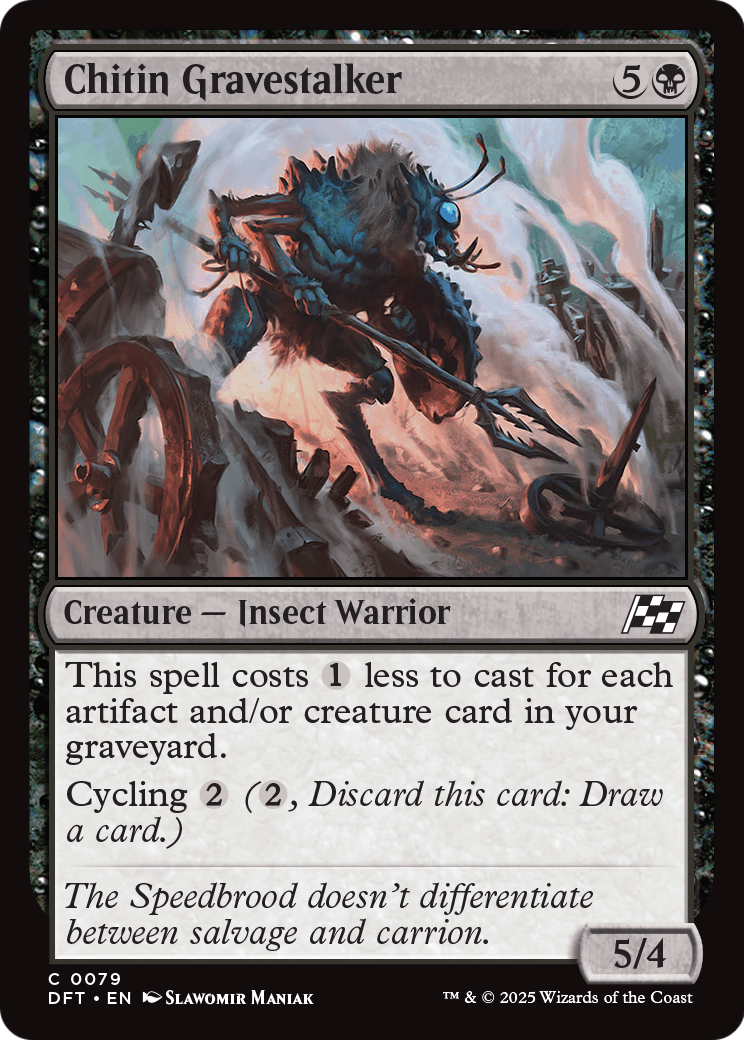 Chitin Gravestalker (DFT-079) [Aetherdrift]