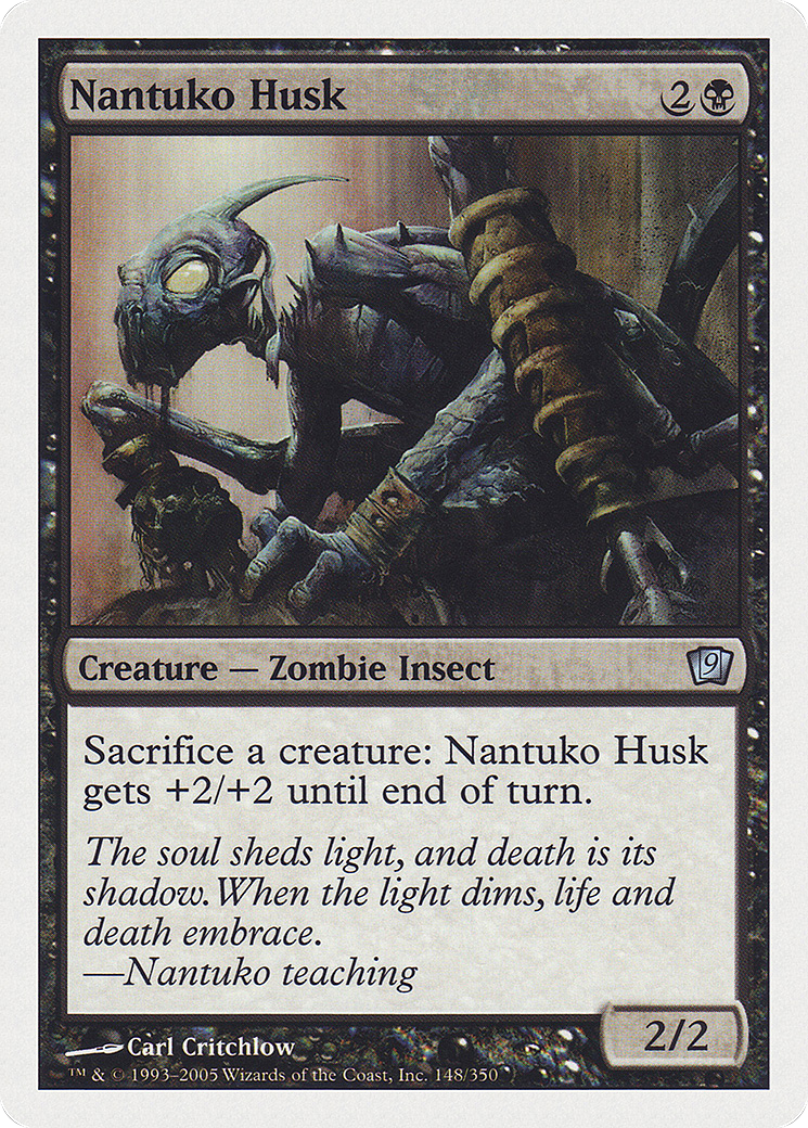 Nantuko Husk (9ED-148) [9th Edition] Foil