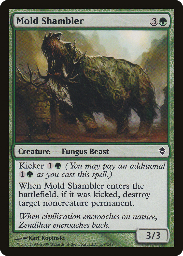 Mold Shambler (ZEN-169) [Zendikar]