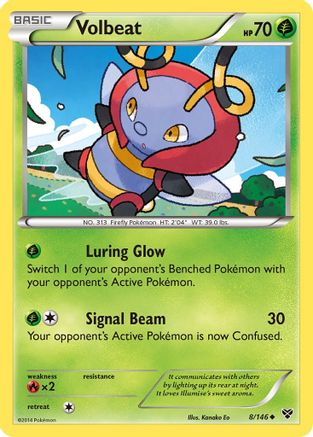 Volbeat (8/146) [XY Base Set] - Uncommon