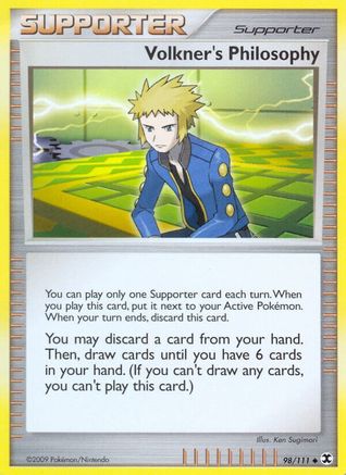 Volkner's Philosophy (98/111) [Rising Rivals] - Uncommon