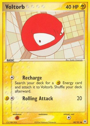 Voltorb (80/101) [Hidden Legends] Reverse Holofoil - Common