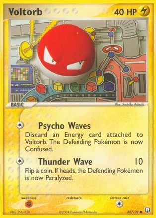 Voltorb (080/109) [Team Rocket Returns] Reverse Holofoil - Common