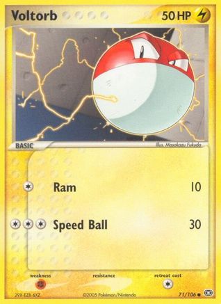 Voltorb (71/106) [Emerald] Reverse Holofoil - Common