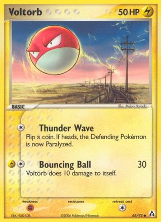 Voltorb (068/92) [Legend Maker] - Common