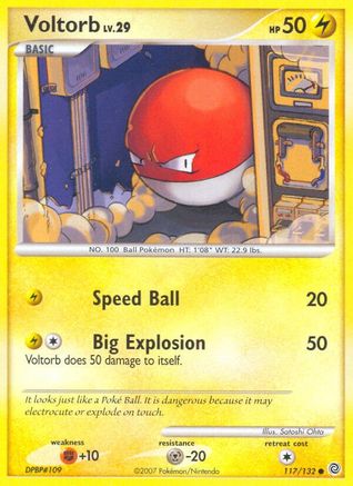 Voltorb (117/132) [Secret Wonders] - Common