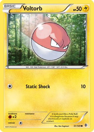 Voltorb (51/149) [Boundaries Crossed] - Common