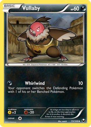 Vullaby (73/108) [Dark Explorers] Reverse Holofoil - Uncommon