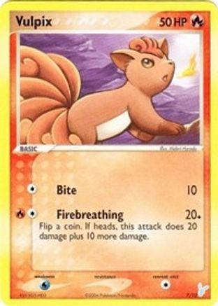 Vulpix (7/12) [EX Trainer Kit 2 Plusle & Minun] - Common