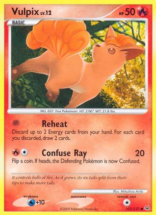 Vulpix (102/127) [Platinum] - Common