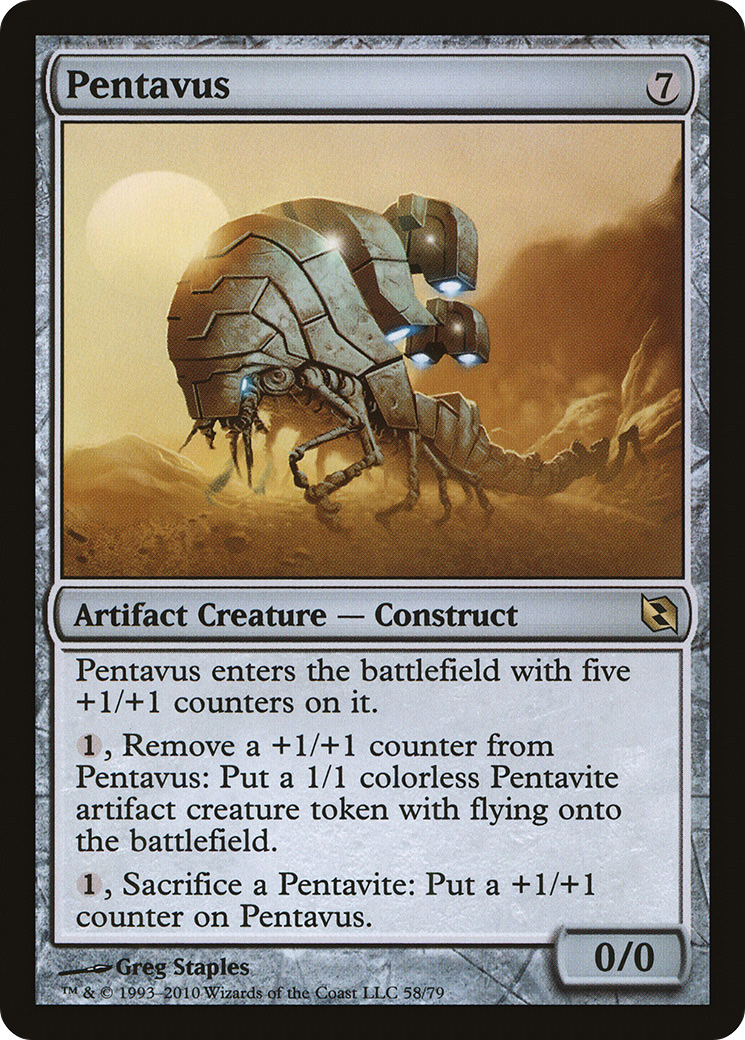 Pentavus (DDF-058) [Duel Decks: Elspeth vs. Tezzeret]