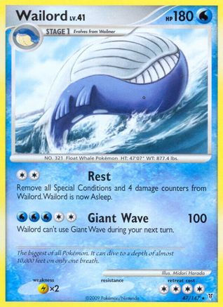 Wailord (47/147) [Supreme Victors] - Rare