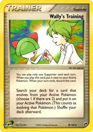 Wally's Training (089/100) [Sandstorm] - Uncommon