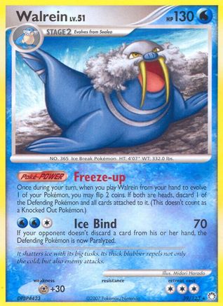 Walrein (39/123) [Mysterious Treasures] - Rare