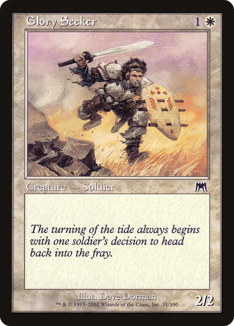 Glory Seeker (ONS-031) [Onslaught] Foil