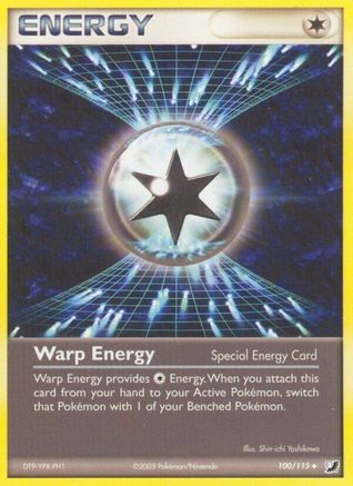 Warp Energy (100/115) [Unseen Forces] Reverse Holofoil - Uncommon