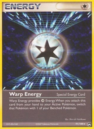 Warp Energy (91/108) [Power Keepers] Reverse Holofoil - Uncommon