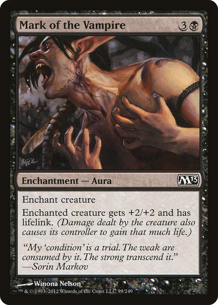 Mark of the Vampire (M13-099) [Magic 2013]