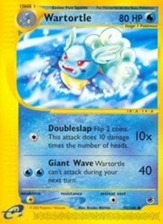 Wartortle (92/165) [Expedition] Reverse Holofoil - Uncommon