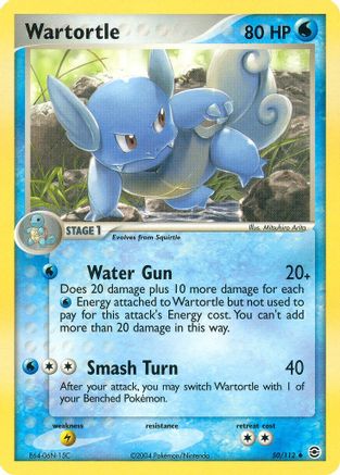 Wartortle (50/112) [FireRed & LeafGreen] Reverse Holofoil - Uncommon