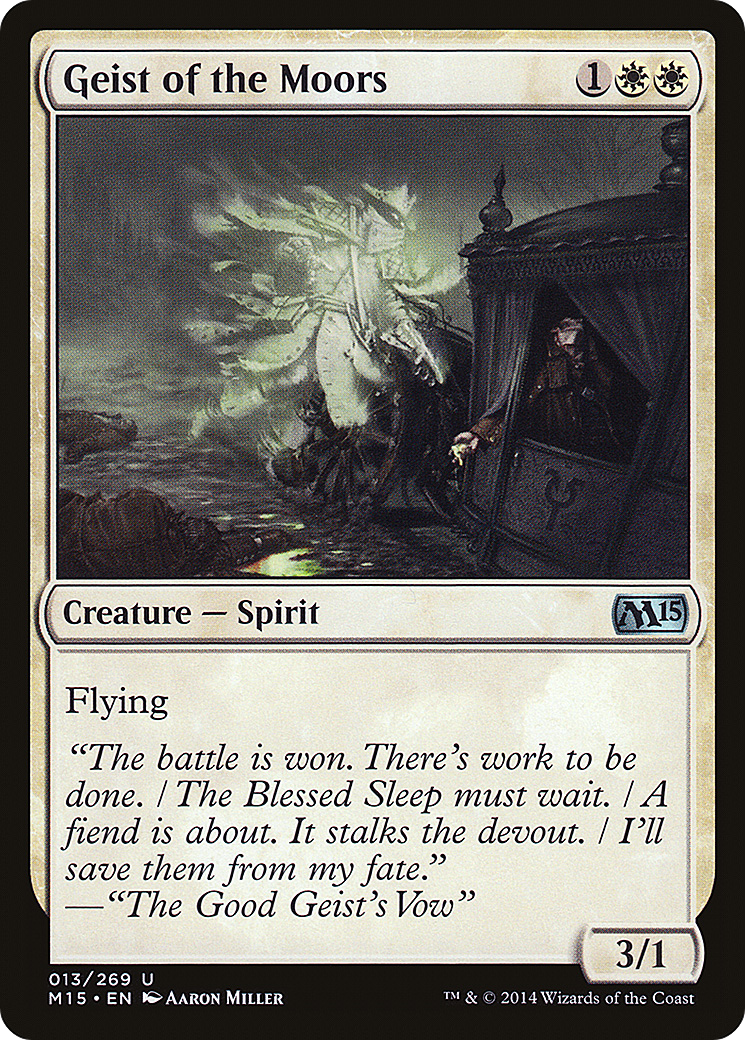 Geist of the Moors (M15-013) [Magic 2015]