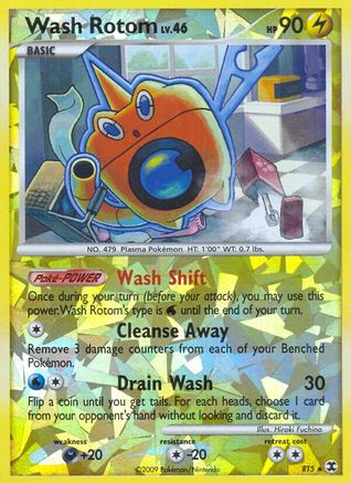 Wash Rotom (RT5/111) [Rising Rivals] Reverse Holofoil - Ultra Rare