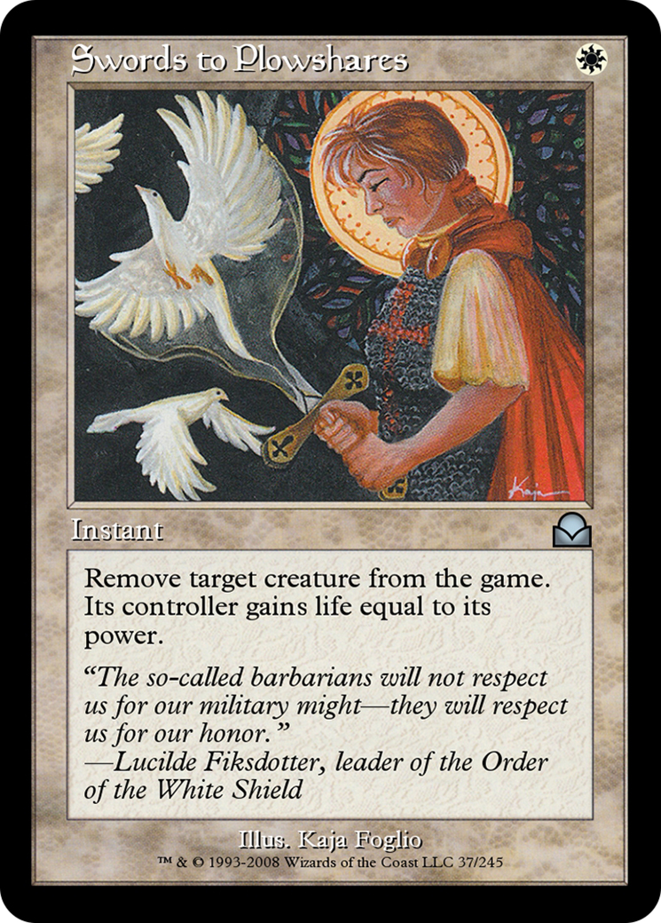Swords to Plowshares (ME2-037) [Masters Edition II]