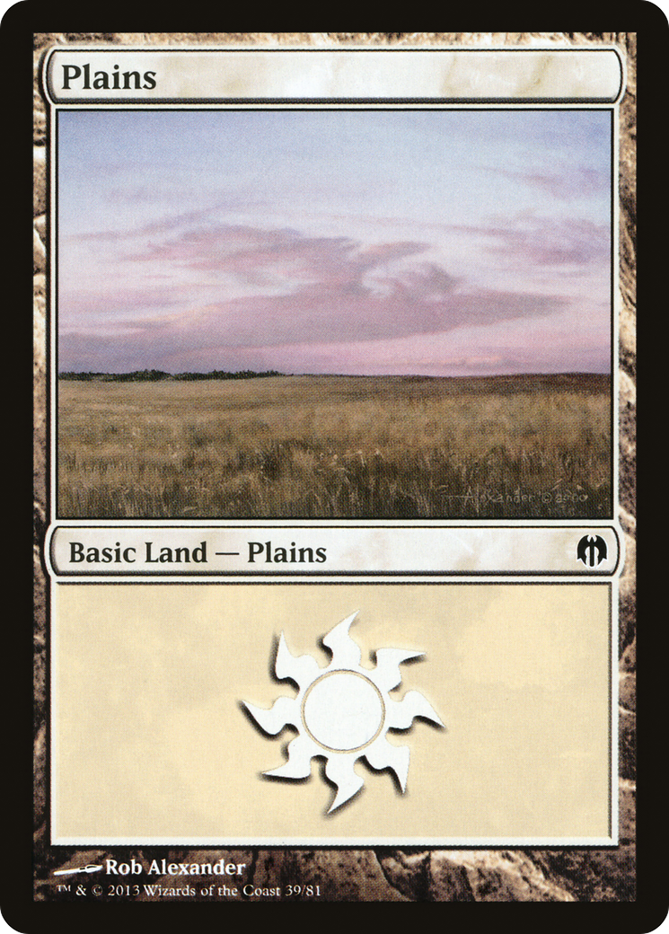 Plains (DDL-039) [Duel Decks: Heroes vs. Monsters]