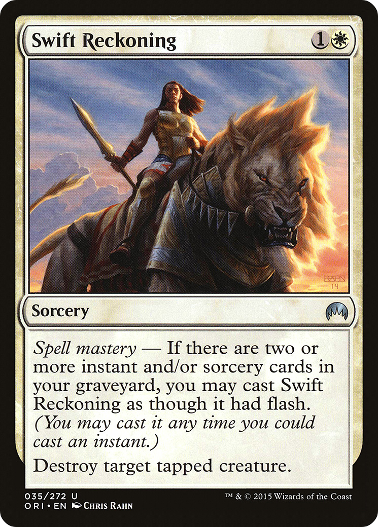 Swift Reckoning (ORI-035) [Magic Origins] Foil