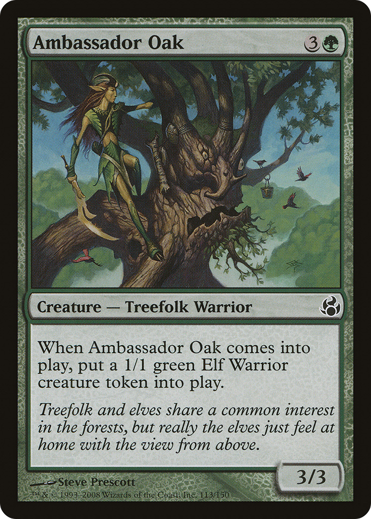 Ambassador Oak (MOR-113) [Morningtide] Foil