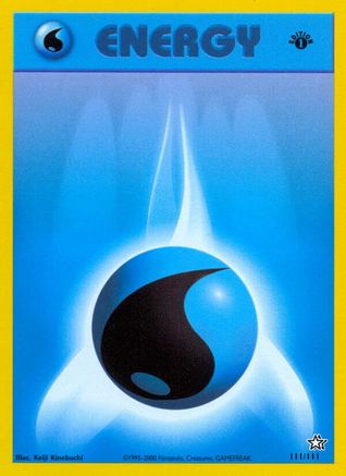 Water Energy (111/111) [Neo Genesis] 1st Edition - Common