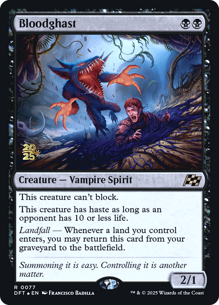 Bloodghast (PRE-077) [Prerelease Cards] Foil