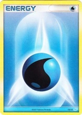 Water Energy (12) [DP Trainer Kit Manaphy & Lucario] - Common