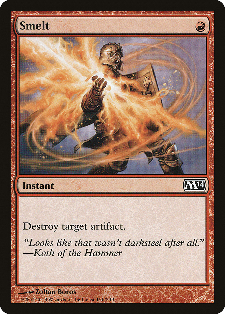 Smelt (M14-156) [Magic 2014] Foil