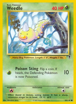 Weedle (99/110) [Legendary Collection] - Common