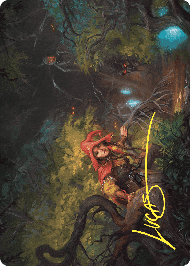 Brave the Wilds // Brave the Wilds (AWOE-025) (Borderless) [Wilds of Eldraine Art Series] Foil