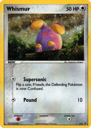Whismur (EX Deck Tin) (019/40) [Nintendo Promos] Holofoil - Promo