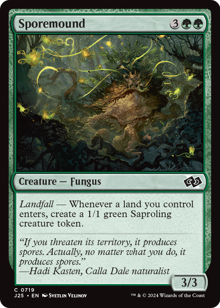 Sporemound (J25-719) [Foundations Jumpstart]