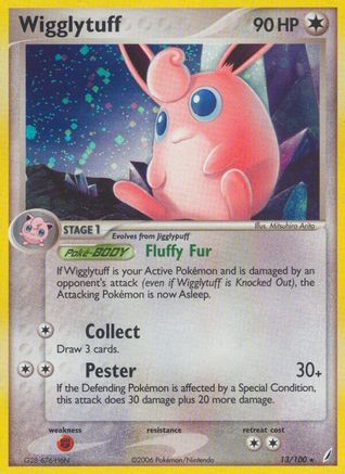 Wigglytuff (013/100) [Crystal Guardians] Reverse Holofoil - Holo Rare