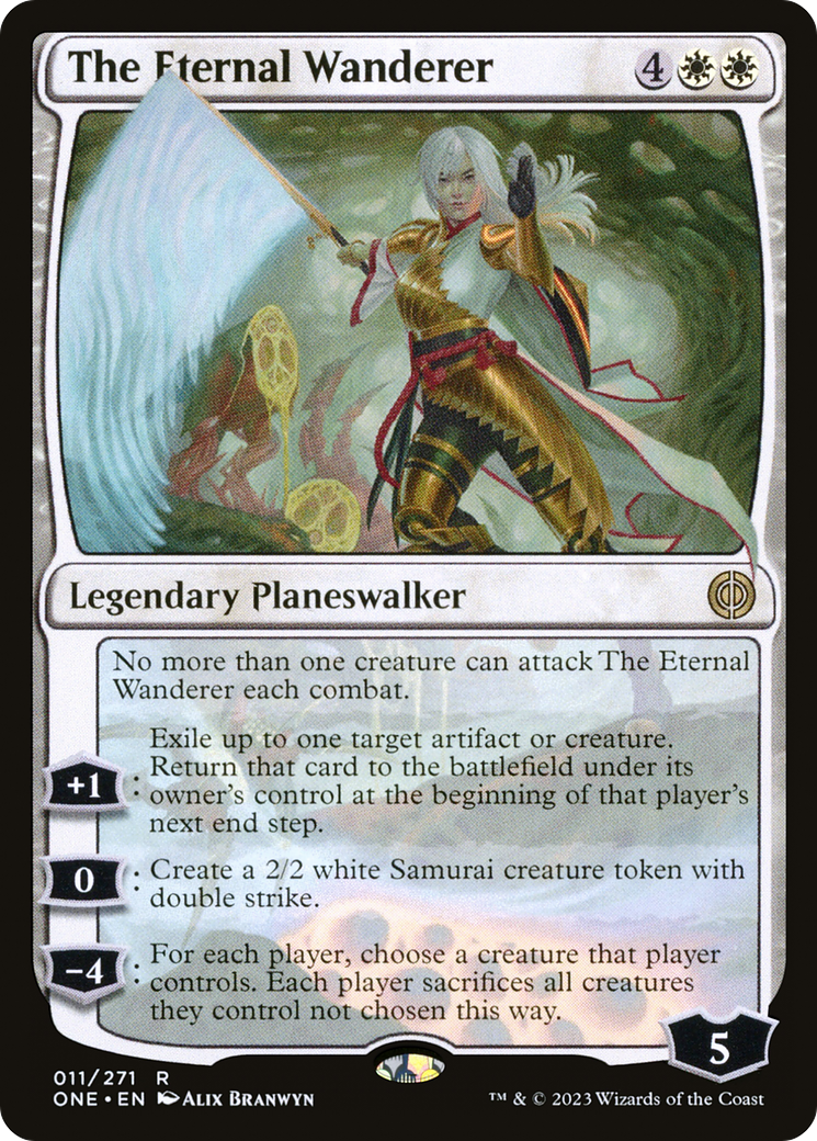 The Eternal Wanderer (ONE-011) [Phyrexia: All Will Be One]