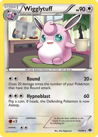 Wigglytuff (79/99) [Next Destinies] Reverse Holofoil - Rare