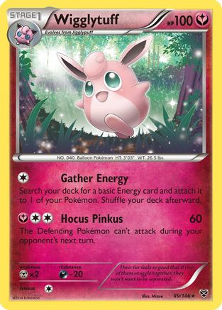 Wigglytuff (089/146) [XY Base Set] Reverse Holofoil - Rare