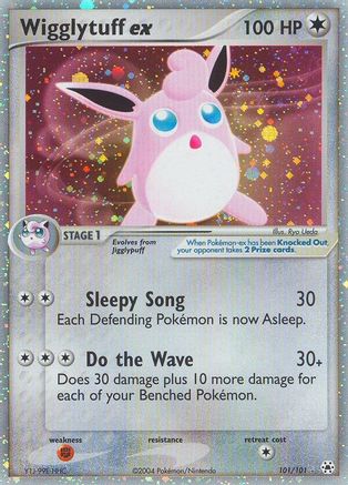 Wigglytuff ex (101/101) [Hidden Legends] Holofoil - Ultra Rare