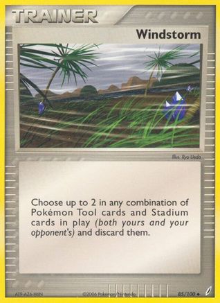 Windstorm (085/100) [Crystal Guardians] Reverse Holofoil - Uncommon