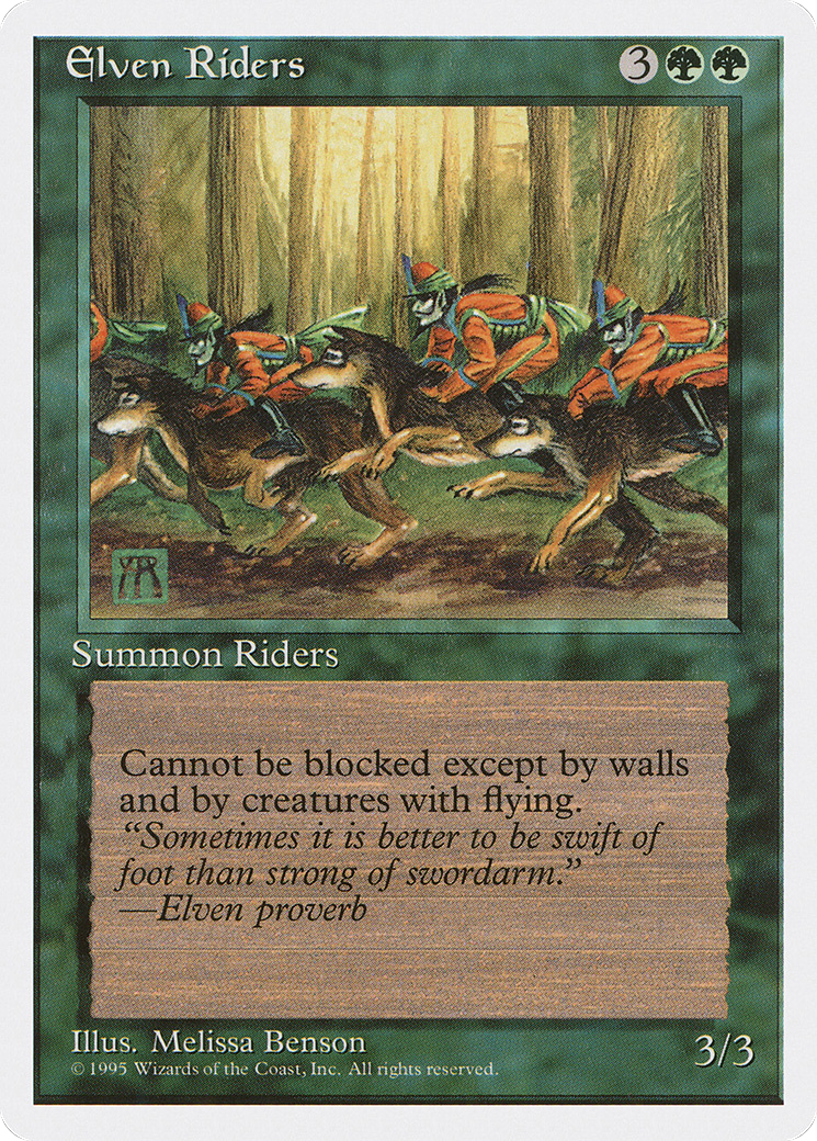Elven Riders (4ED-126) [Fourth Edition]