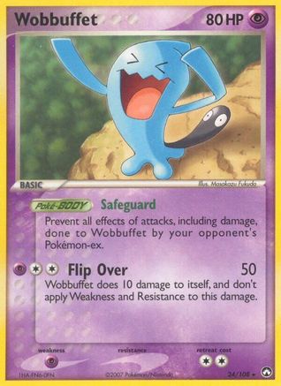 Wobbuffet (24/108) [Power Keepers] - Rare