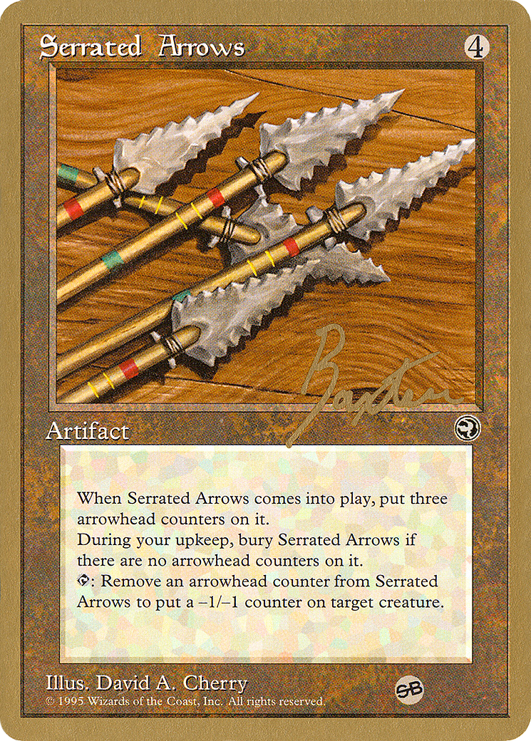 Serrated Arrows - 1996 George Baxter (HML) (SB) [Pro Tour Collector Set]