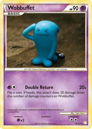 Wobbuffet (013/123) [HeartGold SoulSilver] Holofoil - Holo Rare