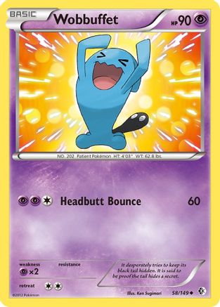 Wobbuffet (58/149) [Boundaries Crossed] - Uncommon